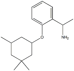 1-{2-[(3,3,5-trimethylcyclohexyl)oxy]phenyl}ethan-1-amine|