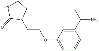 1-{2-[3-(1-aminoethyl)phenoxy]ethyl}imidazolidin-2-one