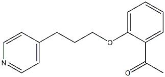 1-{2-[3-(pyridin-4-yl)propoxy]phenyl}ethan-1-one|