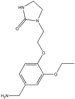1-{2-[4-(aminomethyl)-2-ethoxyphenoxy]ethyl}imidazolidin-2-one|