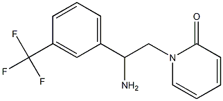 1-{2-amino-2-[3-(trifluoromethyl)phenyl]ethyl}pyridin-2(1H)-one