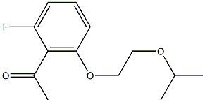 1-{2-fluoro-6-[2-(propan-2-yloxy)ethoxy]phenyl}ethan-1-one|