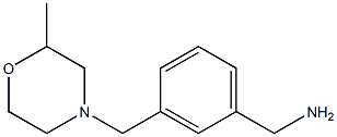 1-{3-[(2-methylmorpholin-4-yl)methyl]phenyl}methanamine