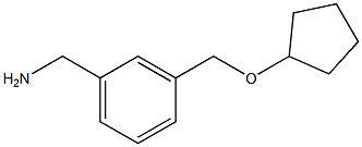 1-{3-[(cyclopentyloxy)methyl]phenyl}methanamine