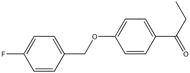 1-{4-[(4-fluorophenyl)methoxy]phenyl}propan-1-one|