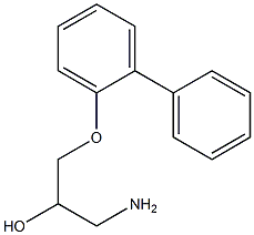 1-amino-3-(1,1'-biphenyl-2-yloxy)propan-2-ol