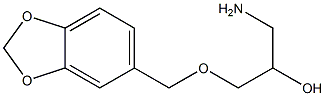  1-amino-3-(2H-1,3-benzodioxol-5-ylmethoxy)propan-2-ol