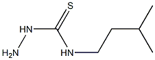 1-amino-3-(3-methylbutyl)thiourea Structure