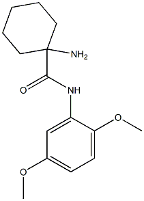 1-amino-N-(2,5-dimethoxyphenyl)cyclohexanecarboxamide