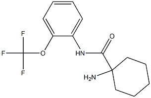 1-amino-N-[2-(trifluoromethoxy)phenyl]cyclohexane-1-carboxamide