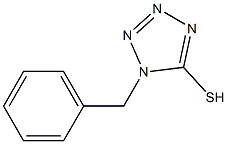 1-benzyl-1H-1,2,3,4-tetrazole-5-thiol 结构式