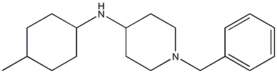 1-benzyl-N-(4-methylcyclohexyl)piperidin-4-amine Structure