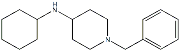1-benzyl-N-cyclohexylpiperidin-4-amine 结构式