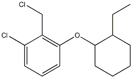 1-chloro-2-(chloromethyl)-3-[(2-ethylcyclohexyl)oxy]benzene