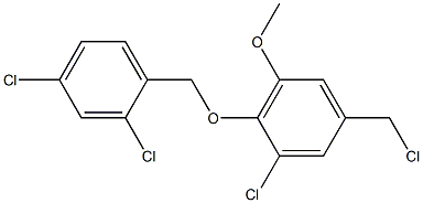  1-chloro-5-(chloromethyl)-2-[(2,4-dichlorophenyl)methoxy]-3-methoxybenzene