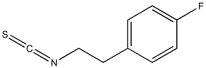 1-fluoro-4-(2-isothiocyanatoethyl)benzene 结构式