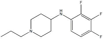 1-propyl-N-(2,3,4-trifluorophenyl)piperidin-4-amine