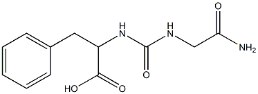 2-({[(2-amino-2-oxoethyl)amino]carbonyl}amino)-3-phenylpropanoic acid