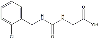 2-({[(2-chlorophenyl)methyl]carbamoyl}amino)acetic acid