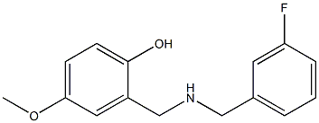 2-({[(3-fluorophenyl)methyl]amino}methyl)-4-methoxyphenol