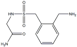 2-({[2-(aminomethyl)phenyl]methane}sulfonamido)acetamide