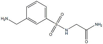 2-({[3-(aminomethyl)phenyl]sulfonyl}amino)acetamide