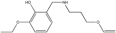 2-({[3-(ethenyloxy)propyl]amino}methyl)-6-ethoxyphenol