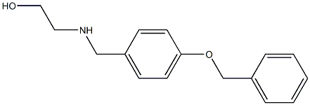 2-({[4-(benzyloxy)phenyl]methyl}amino)ethan-1-ol