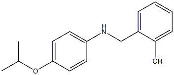 2-({[4-(propan-2-yloxy)phenyl]amino}methyl)phenol