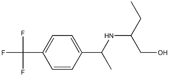 2-({1-[4-(trifluoromethyl)phenyl]ethyl}amino)butan-1-ol|