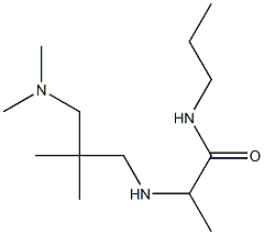 2-({2-[(dimethylamino)methyl]-2-methylpropyl}amino)-N-propylpropanamide