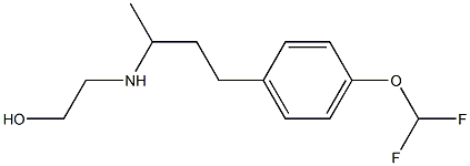 2-({4-[4-(difluoromethoxy)phenyl]butan-2-yl}amino)ethan-1-ol
