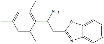 2-(1,3-benzoxazol-2-yl)-1-(2,4,6-trimethylphenyl)ethan-1-amine