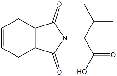 2-(1,3-dioxo-1,3,3a,4,7,7a-hexahydro-2H-isoindol-2-yl)-3-methylbutanoic acid,,结构式