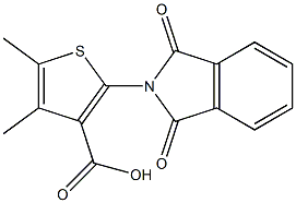 2-(1,3-dioxo-2,3-dihydro-1H-isoindol-2-yl)-4,5-dimethylthiophene-3-carboxylic acid Structure