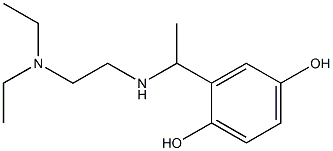 2-(1-{[2-(diethylamino)ethyl]amino}ethyl)benzene-1,4-diol