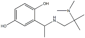 2-(1-{[2-(dimethylamino)-2-methylpropyl]amino}ethyl)benzene-1,4-diol