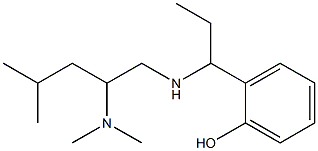  2-(1-{[2-(dimethylamino)-4-methylpentyl]amino}propyl)phenol