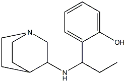  2-(1-{1-azabicyclo[2.2.2]octan-3-ylamino}propyl)phenol