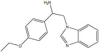 2-(1H-benzimidazol-1-yl)-1-(4-ethoxyphenyl)ethanamine