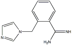 2-(1H-imidazol-1-ylmethyl)benzenecarboximidamide Structure