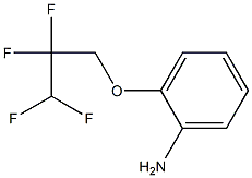 2-(2,2,3,3-tetrafluoropropoxy)aniline 结构式