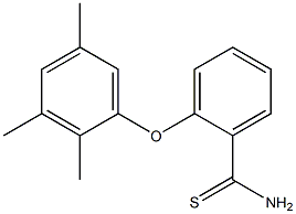 2-(2,3,5-trimethylphenoxy)benzene-1-carbothioamide Structure