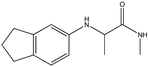 2-(2,3-dihydro-1H-inden-5-ylamino)-N-methylpropanamide