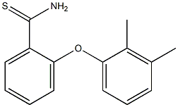 2-(2,3-dimethylphenoxy)benzene-1-carbothioamide Structure