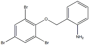 2-(2,4,6-tribromophenoxymethyl)aniline 结构式