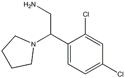  2-(2,4-dichlorophenyl)-2-pyrrolidin-1-ylethanamine