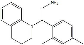  2-(2,4-dimethylphenyl)-2-(1,2,3,4-tetrahydroquinolin-1-yl)ethan-1-amine