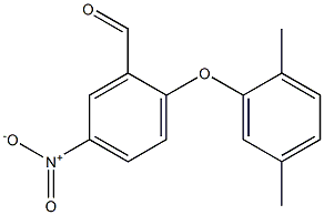 2-(2,5-dimethylphenoxy)-5-nitrobenzaldehyde