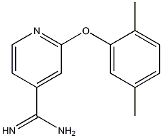 2-(2,5-dimethylphenoxy)pyridine-4-carboximidamide